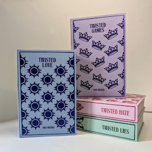 Twisted Series by Ana Huang - Handmade Classic Clothbound Hardback Set | Rebound Hardcover Books | Contemporary Romance Collection
