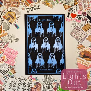Lights Out by Navessa Allen: Handmade Clothbound Hardback - Dark RomCom