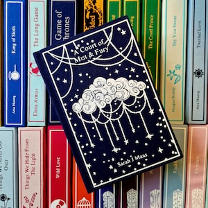 A Court of Mist & Fury by Sarah J. Maas - Handmade Classic Clothbound Hardback | Romantasy | Fantasy Romance Books