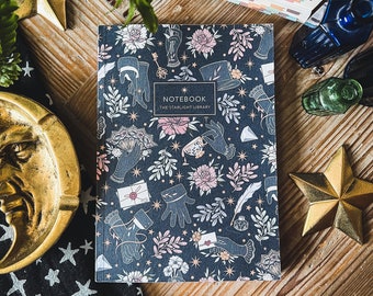 Regency Romance Notebook | Lined Paper | Reading Journal | Bullet Journal | Readers Stationery