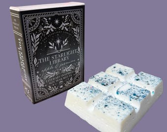 The Starlight Library Wax Melts | Apple & Jasmine | Bookish | Fantasy Scents | Literary Inspired | Hand-Poured | Book Lovers | Reader