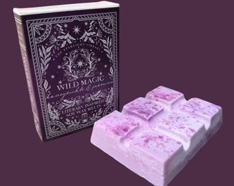 Wild Magic Wax Melts | Honeysuckle & Jasmine | Bookish | Fantasy Scents | Literary Inspired | Hand-Poured | Book Lover
