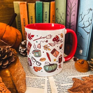 Cosy Reader Mug | Dishwasher Safe | Readers Drinkware | Bookish Ceramic Mug bild 3