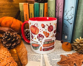 Cosy Reader Mug | Dishwasher Safe | Readers Drinkware | Bookish Ceramic Mug