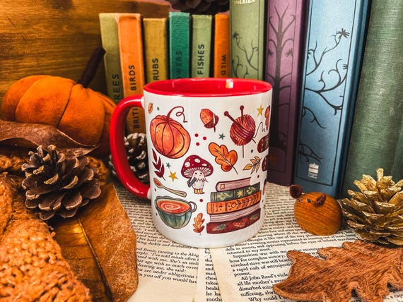 Cosy Reader Mug | Dishwasher Safe | Readers Drinkware | Bookish Ceramic Mug
