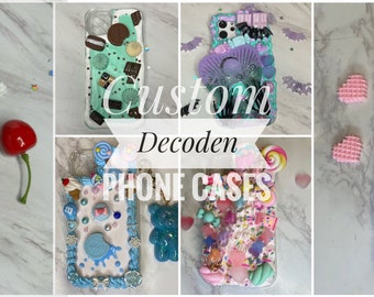 Decoden Phone Case Commission Custom Phone Case Made to Order Personalized Decoden Case Customized Decoden iPhone Case Custom Samsung Case