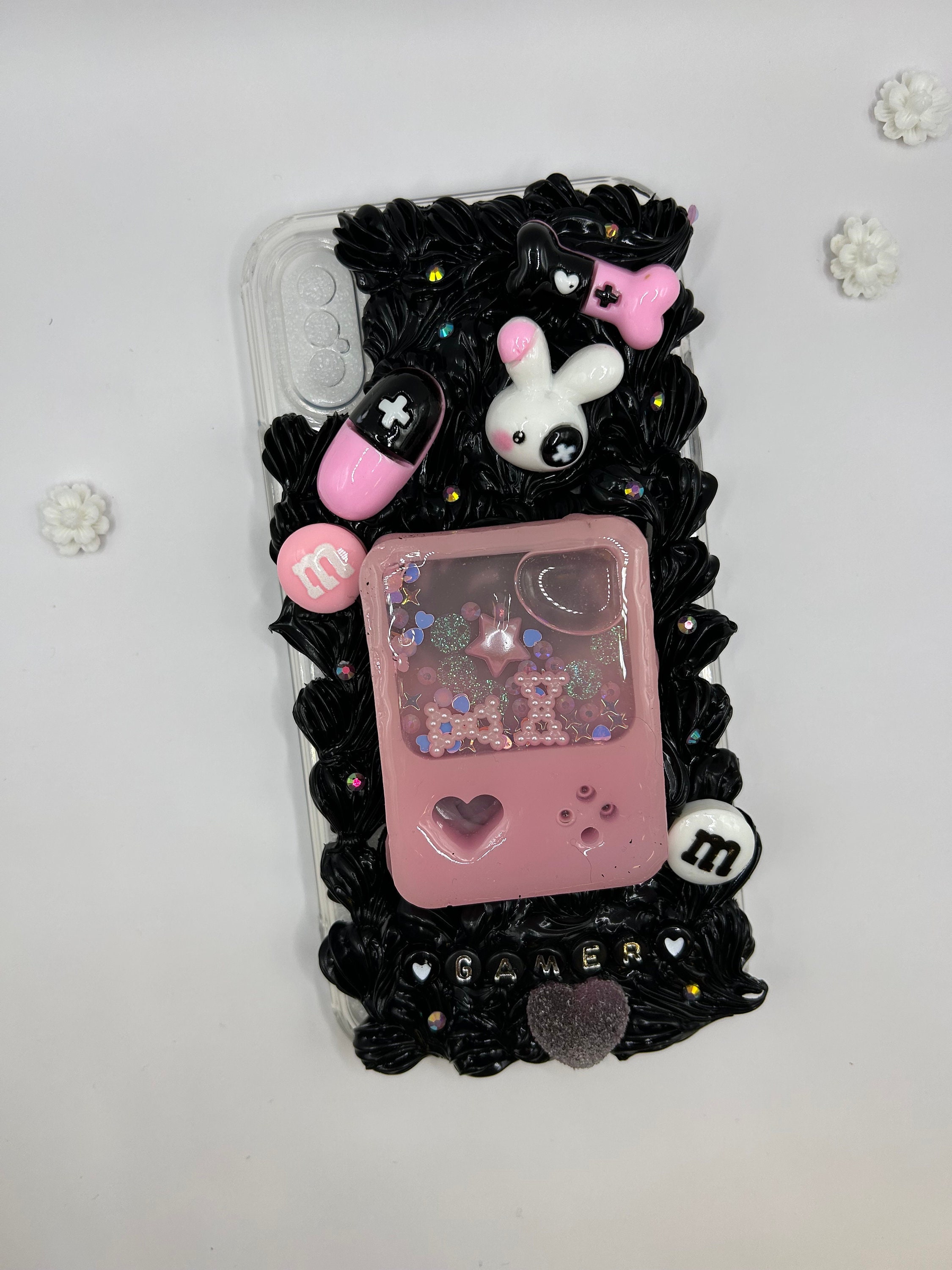 Holly-weird Monster Movies Halloween HUGE Decoden Kit Collection Kawaii  Phone Case Decoration Colorful 