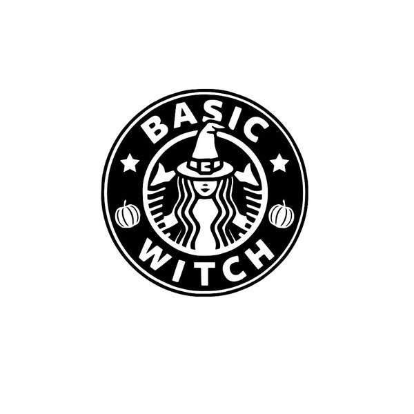 Basic witch svg vector png pdf psd jpeg cricut silhouette witch digital download 300 dpi