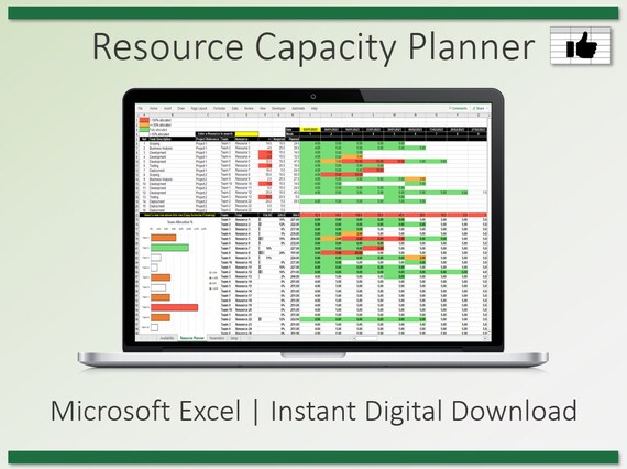 Resource Management Plan Template Excel