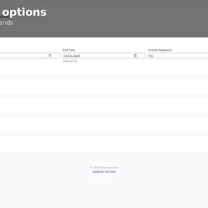 May include: A screenshot of a software interface with the text "Flexible planning options." The interface includes sections for parameters, setup, resource planning, and availability. The top banner is gray, and the background is white.