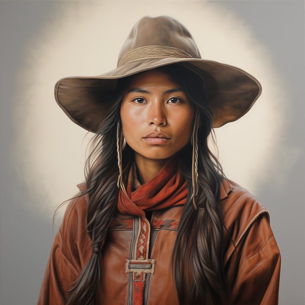 Quechua woman Portrait