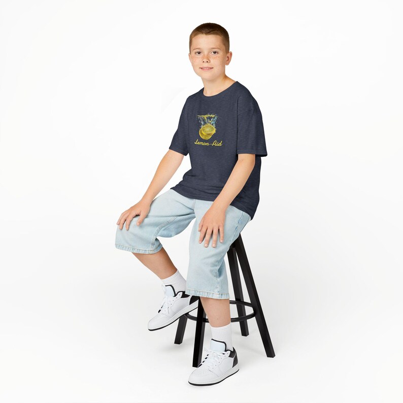 Kids' Heavy Cotton Tee, Lemon-Aid Children's T-shirt image 9