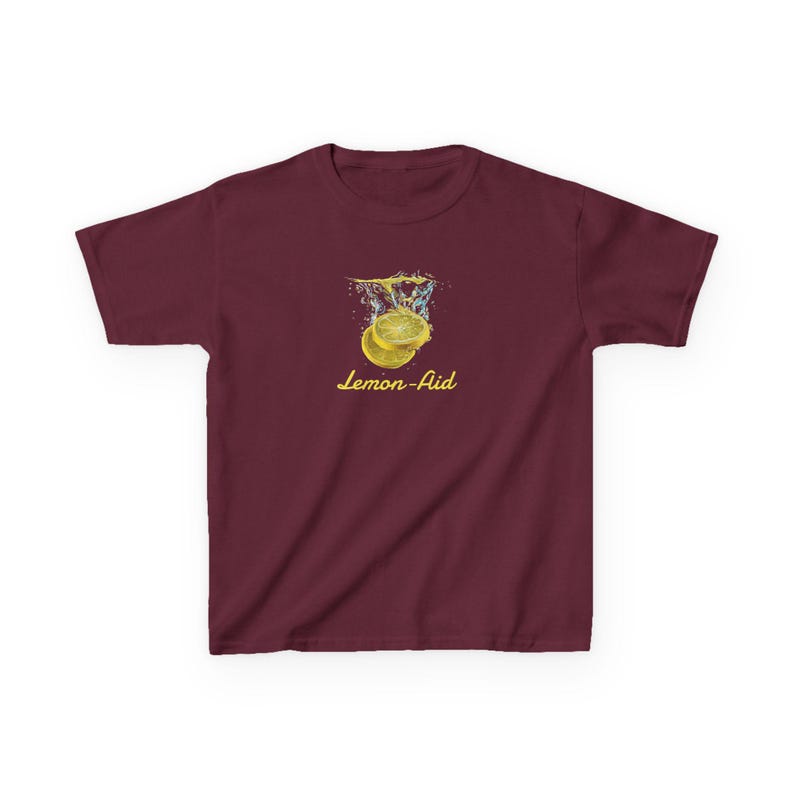 Kids' Heavy Cotton Tee, Lemon-Aid Children's T-shirt image 5