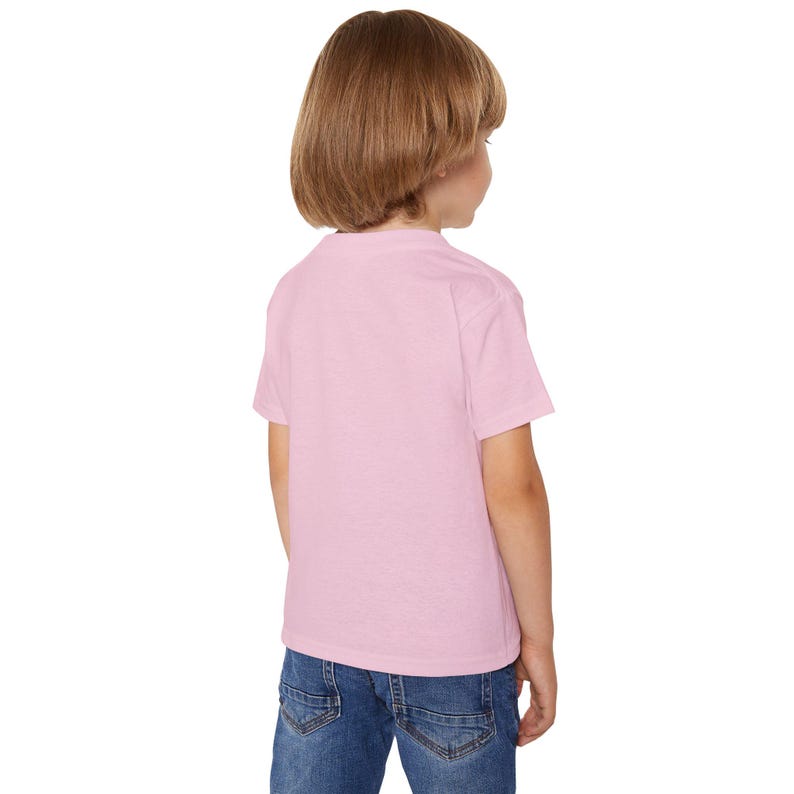 Heavy Cotton™ Girls' Toddler T-shirt, Trendy Cotton Tee for Little Girls - Cute Kitty image 8