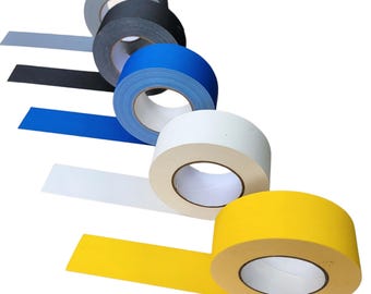 2&quot; Wide Gaffer Tape | Matte Finish Cloth Tape | Available in 5 unique colours!
