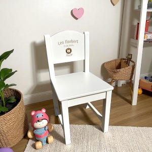 Personalised Kid&#39;s Chair | Custom Engraved Children&#39;s Furniture