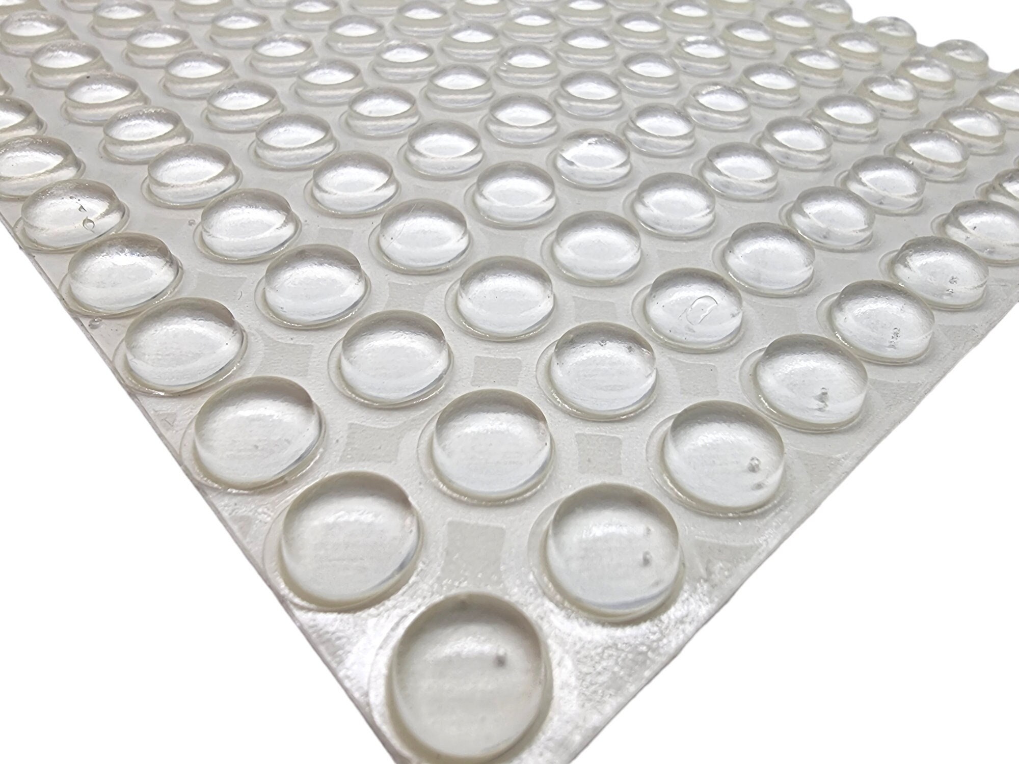 Self-adhesive clear rubber bumpers for glass coffee table / anti-scratch feet