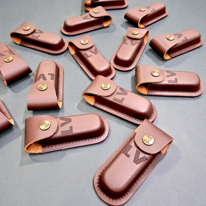 Custom Engraved Leatherman pouch - Laser etched with your text or logo! image 4