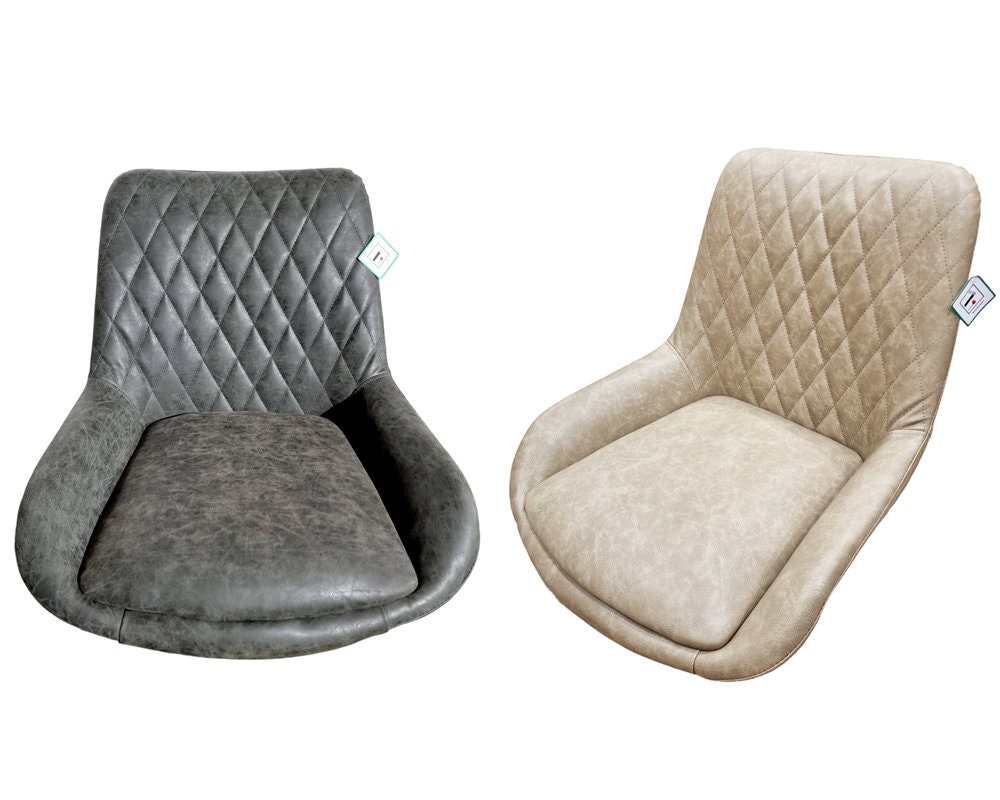 Housse De Coussin Rond Antidérapante Et Imperméable Pour Chaise De Bureau Ou Tabouret | Diamètre 35 Cm (Convient 30-50 Cm) - Blanc
