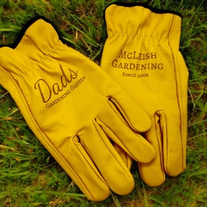 customised gardening gloves