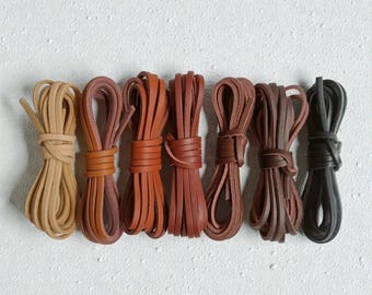 3mm Genuine Cowhide Leather Cord | Leather String | Crafting Rope | Craft Lace