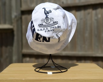 Tottenham Hotspur 1983-84 Upcycled Classic Football Shirt Bucket Hat
