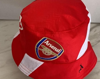 Arsenal 2016/17 Upcycled Classic Football Shirt Bucket Hat
