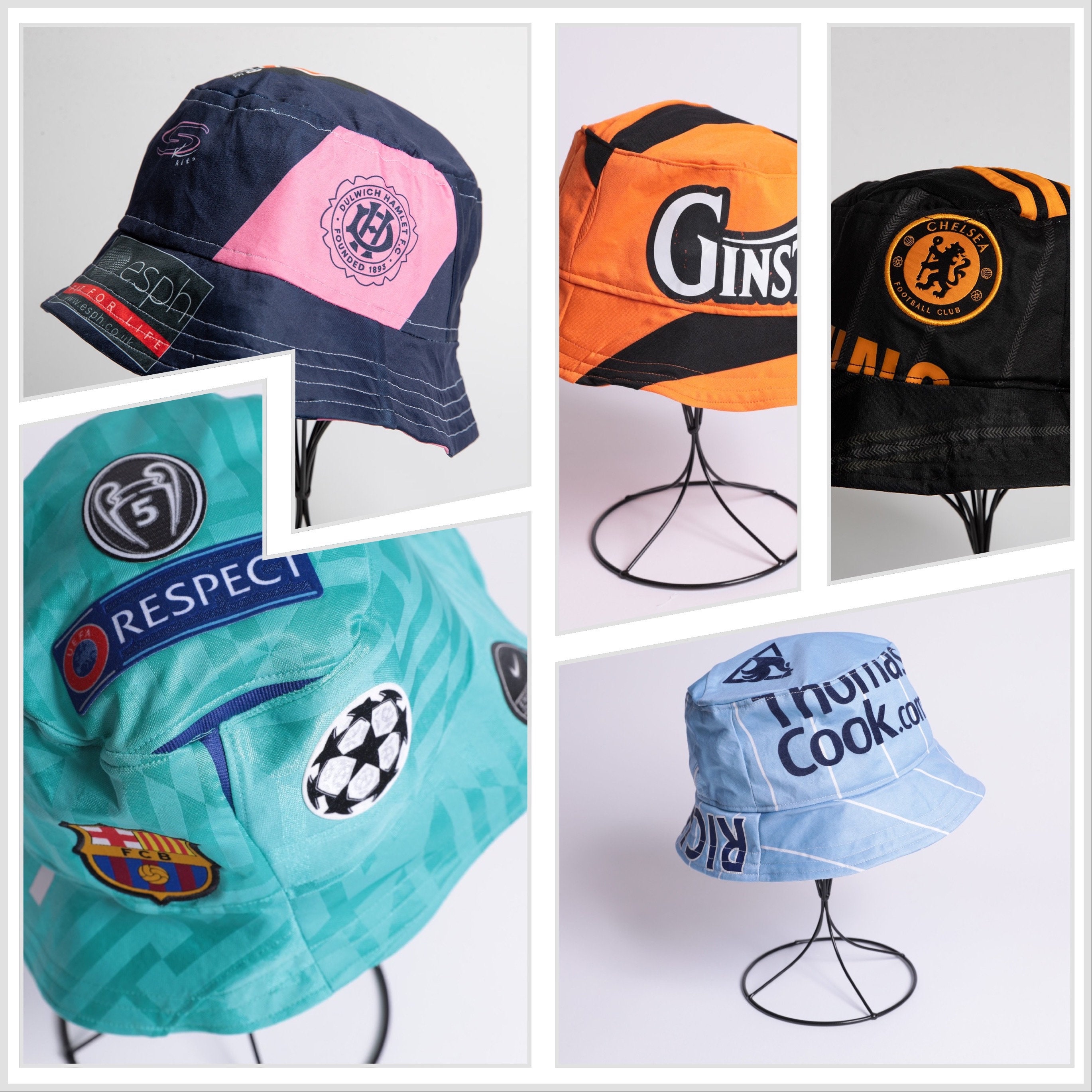 Nfl team bucket hats hotsell