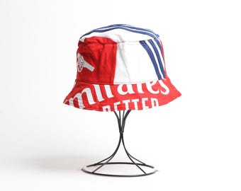 Arsenal Women (Kyra Cooney-Cross) 2024/25 Upcycled Classic Football Shirt Bucket Hat