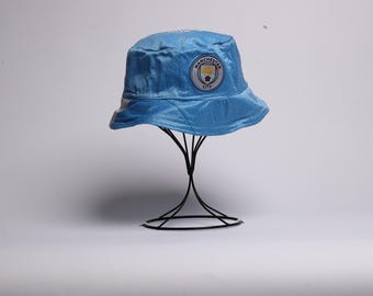 CITY Logo BUCKET Hat Unofficial Mancunian Oasis Inspired