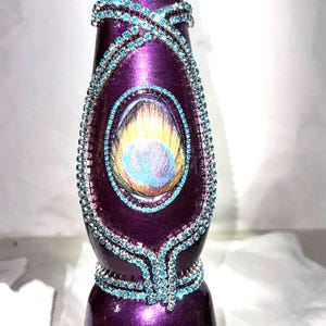 Hand Painted empty Tequila Bottle