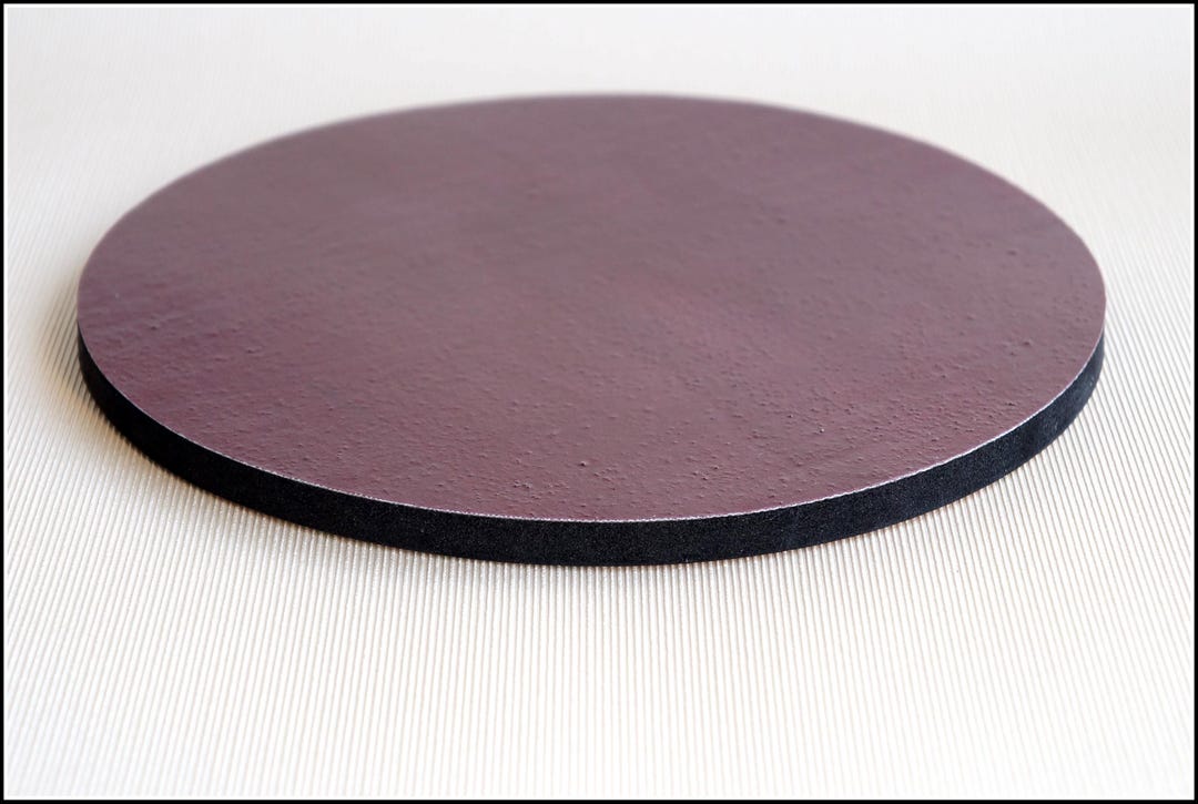 6 Inch 600 Grit Soft Diamond Lapidary Wheel – Plastic Core With Foam Padding For Cabbing, Grinding, Sanding, And Polishing On Stones, Gemstones, Glass, And Ceramics – Includes Reducing Spacers