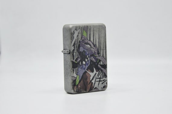 コミック・アニメ EVANGELION ZIPPO Zippo Evangelion Eva Ayanami Rei 貞本義行 Silver Pearl