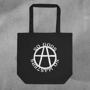 No Gods, No Masters, Anarchist, Tote Bag