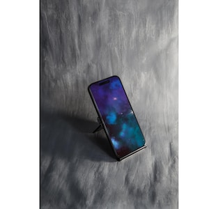 Nebula Inspired iPhone Background - Space Themed Digital Wallpaper