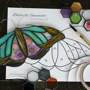 Butterfly Stained Glass Pattern
