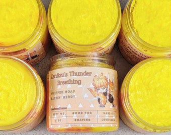 Thunder Breathing Whipped Soap