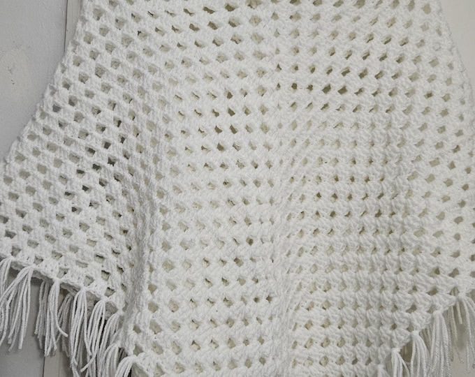 Crochet poncho