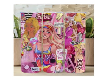 Barbie 20 oz Sublimated Thermal Cup