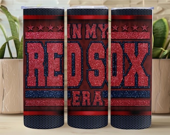 Red Sox Sublimated Glass