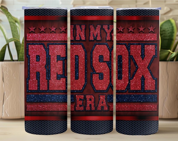 Red Sox Sublimated Glass