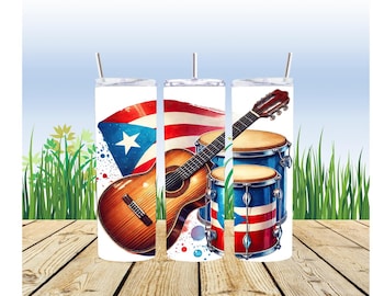 Puerto Rico label for glasses and more...