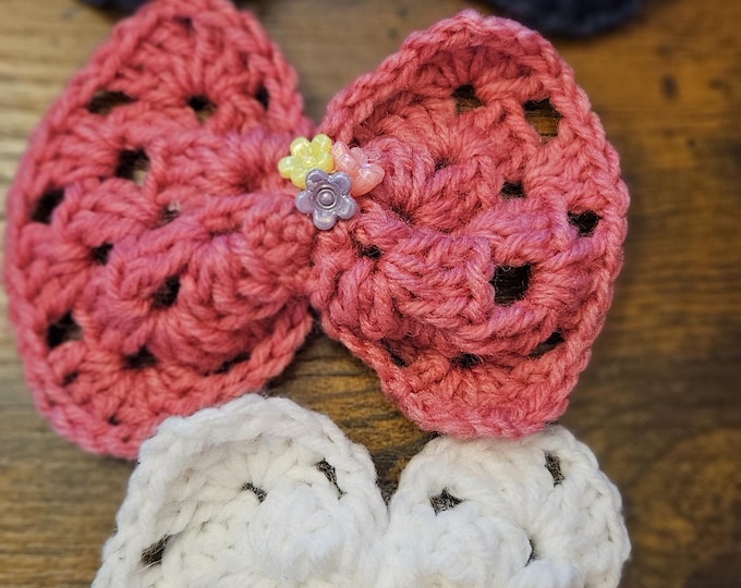 Bows and woven hair accessories