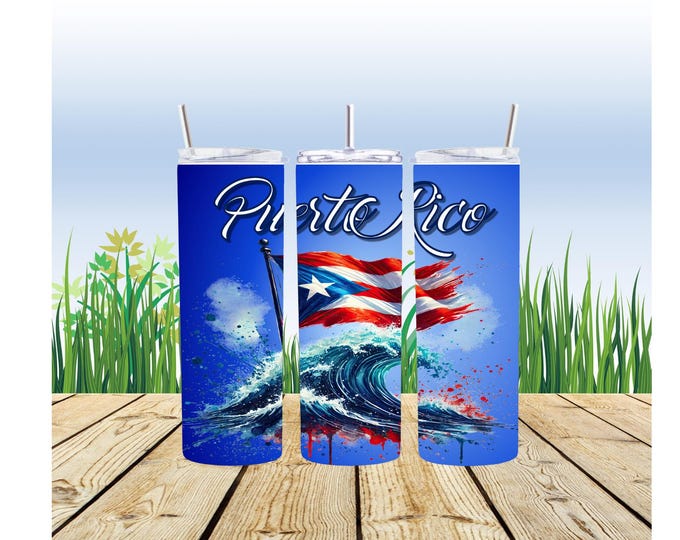 Puerto Rico thermal sublimated glasses