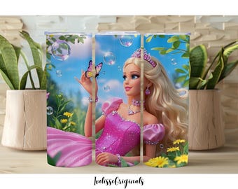 Barbie 20 oz tumbler