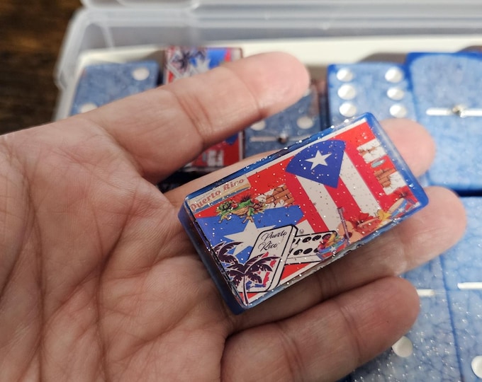 Puerto Rico Resin Dominos Set