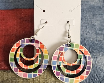 Earrings, Pendants, Screens (sublimated)
