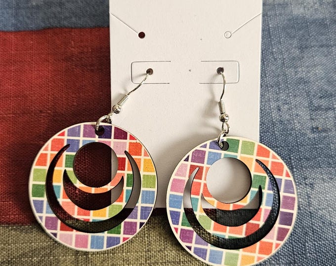 Earrings, Pendants, Screens (sublimated)