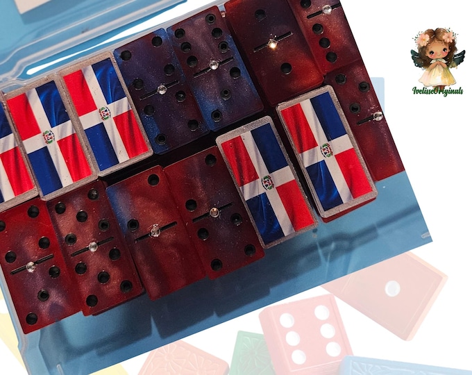 Set of Assorted Dominican Republic Dominos