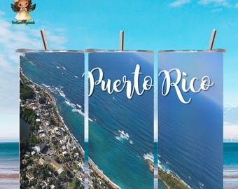 Puerto Rico label for glasses and more...